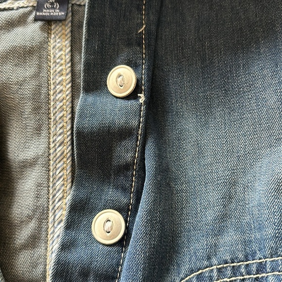 Youth girls Tommy Hilfiger hooded Jean jacket - size S(6-7) - Picture 3 of 8